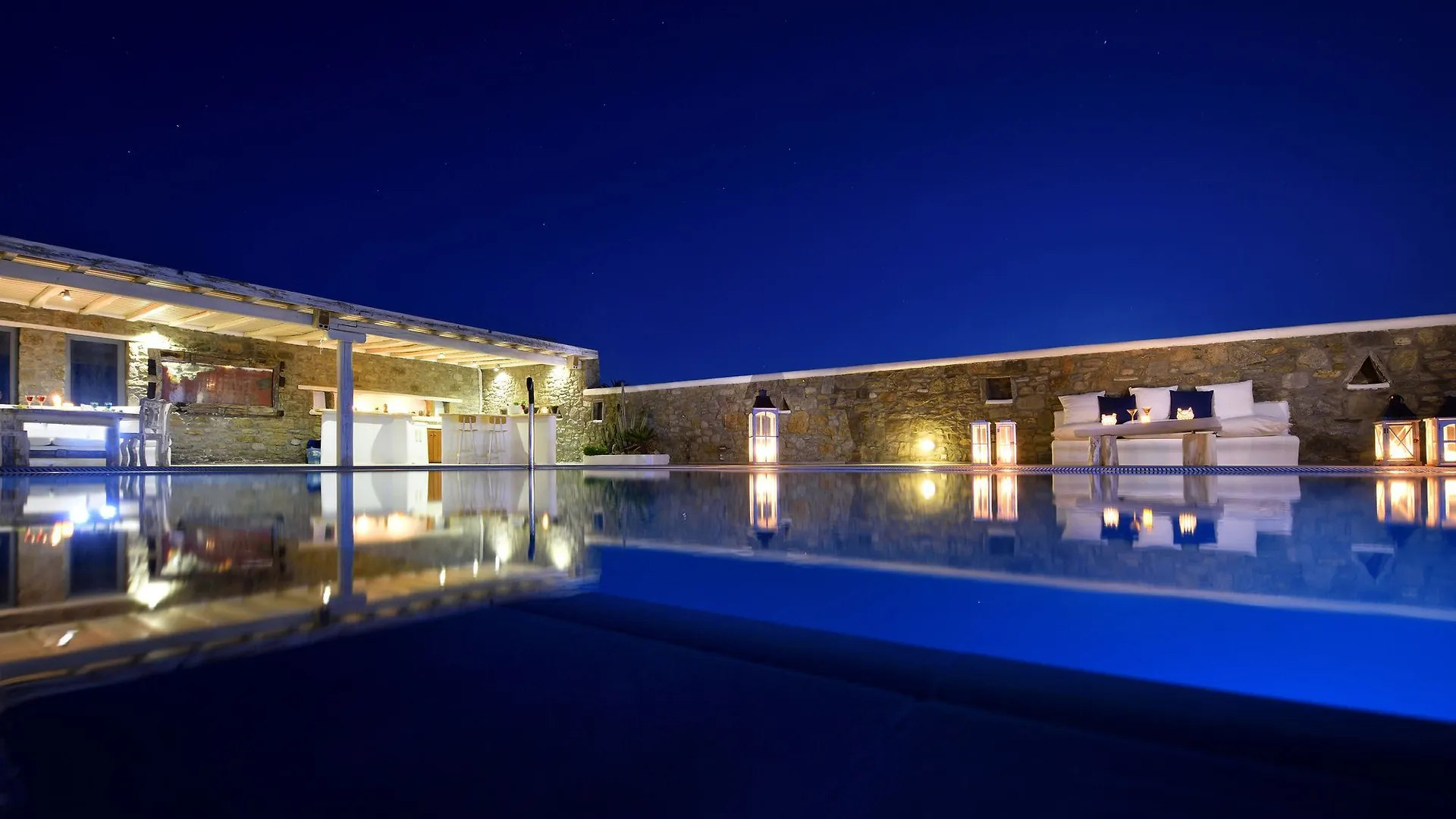 Villa Azzuro 수퍼 파라다이스 비치 그리스